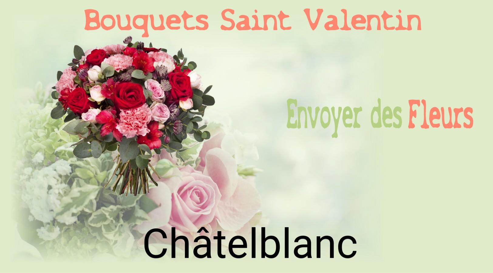 Roses de Saint-Valentin livrées à Châtelblanc